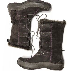 The North Face Abby 4 Brown Suede Primaloft 9 Boot